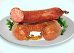 Ganze Bratwurst mit Kmmel